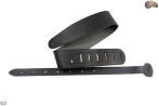 Gitarrengurt G3 Leder doppelseitiger Gurt für E-Bassgitarre