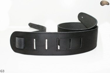 G3 guitar strap, double-sided leather strap for electric bass guitar
