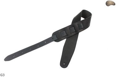 Gitarrengurt G3 Leder doppelseitiger Gurt für E-Bassgitarre