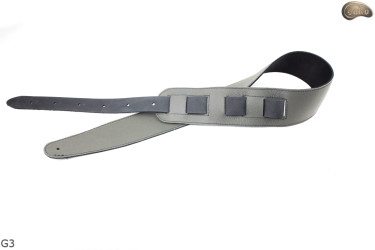 Gitarrengurt G3 Leder doppelseitiger Gurt für E-Bassgitarre