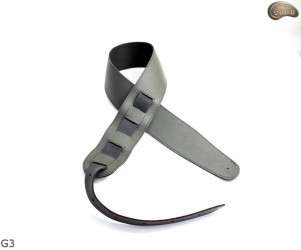 G3 guitar strap, double-sided leather strap for electric bass guitar