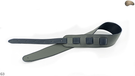 G3 guitar strap, double-sided leather strap for electric bass guitar