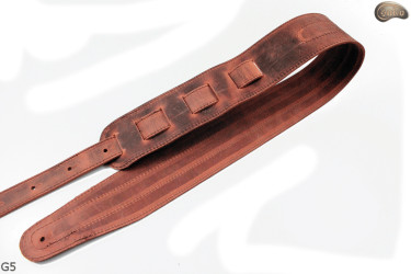 G5 E-Gitarren-/Bassgurt aus Naturleder