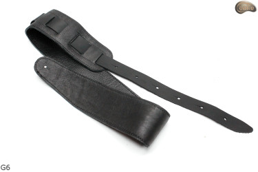 Gitarrengurt G6 Leder doppelseitiger Gurt für E-Bassgitarre
