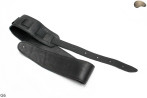G6 guitar strap, double-sided leather strap for electric bass guitar