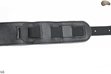 Gitarrengurt G6 Leder doppelseitiger Gurt für E-Bassgitarre
