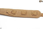 G electric/bass guitar strap, genuine leather