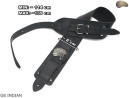 G8 INDIAN electric/bass guitar strap, chief, genuine leather