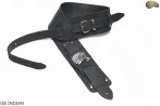 Gürtel für E-Gitarre/Bassgitarre G8 INDISCH/Häuptling Naturleder