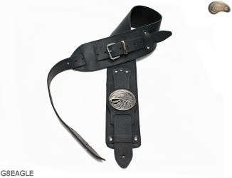 G8 EAGLE E-Gitarren-/Bassgurt aus Naturleder