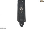 G8 SKULL electric/bass guitar strap, genuine leather