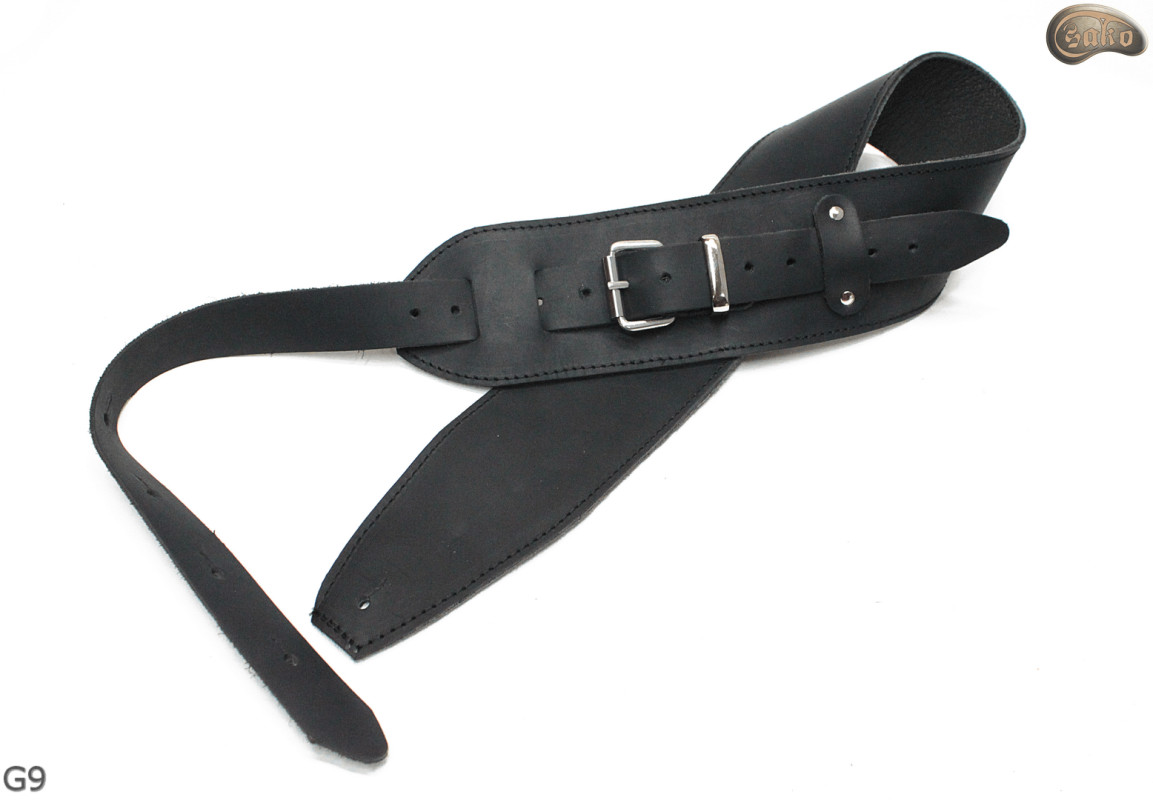 G9 adjustable electric guitar/bass strap, genuine leather