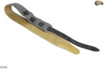 G101 electric/bass guitar strap, genuine leather, reversible
