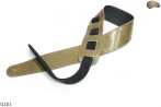 G101 electric/bass guitar strap, genuine leather, reversible