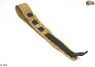 G102 electric/bass guitar strap, genuine leather, reversible