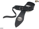 G594 EAGLE electric/bass guitar strap, genuine leather