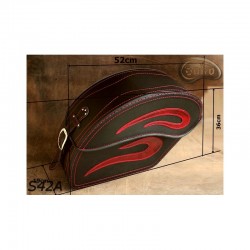 LEATHER SADDLEBAGS S42 *TO REQUEST*