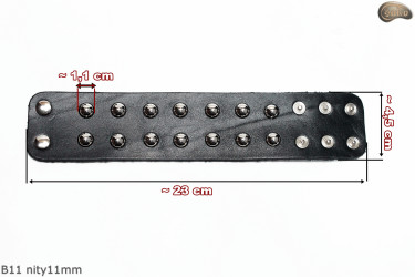 Karkötő B11 goth rock metal punk