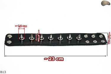 Karkötő B13 goth rock metal punk