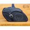 LEATHER SADDLEBAGS S51 Skull