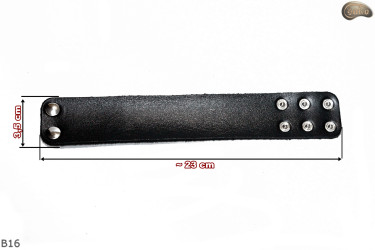 Karkötő B16 goth rock metal punk