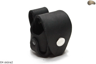 E4 BLACK MAT holster case for the cylinder/magazine of the 1873 Colt Peacemaker revolver, caliber .44