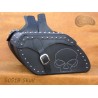 LEATHER SADDLEBAGS S51 Skull