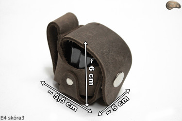 E4 BROWN3 holster case for the cylinder/magazine of the 1873 Colt Peacemaker revolver, caliber .44