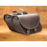 Leather Saddlebags S91 Brown 3  *TO REQUEST*