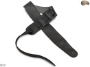 G12 guitar strap, double-sided leather strap for electric bass guitar