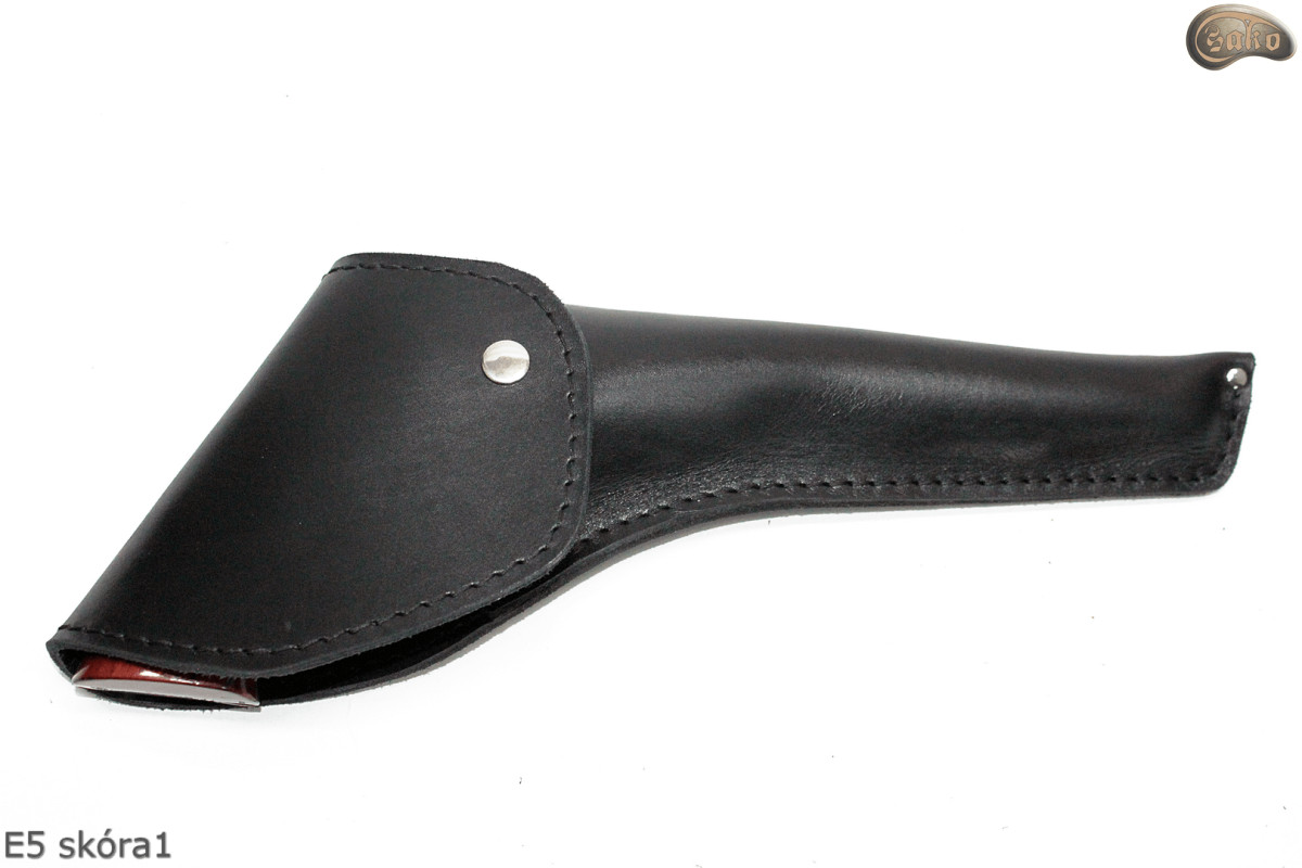 Holster E5 BLACK GLOSSY für Revolver COLT Cattleman 7,5„ Remington 8“