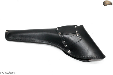 Holster E5 BLACK GLOSSY für Revolver COLT Cattleman 7,5„ Remington 8“