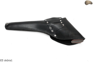 Holster case cover E5 BLACK GLOSSY revolver COLT Cattleman 7.5“ Remington 8”