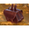 Leather Saddlebags S91 Brown 6  *TO REQUEST*