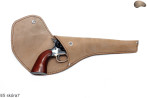 Holster E5 BROWN7 für Revolver COLT Cattleman 7,5„ Remington 8“