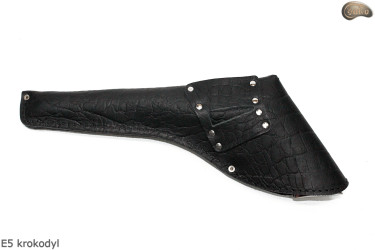Holster E5 KROKODIL für Revolver COLT Cattleman 7,5„ Remington 8“