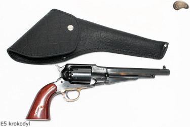 Holster E5 KROKODIL für Revolver COLT Cattleman 7,5„ Remington 8“