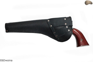 Holster case cover E6 spilt leather revolver Remington Colt Cattleman 44