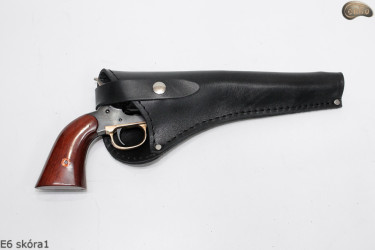 Holster E6 BLACK GLOSSY Revolver Remington Colt Cattleman 44