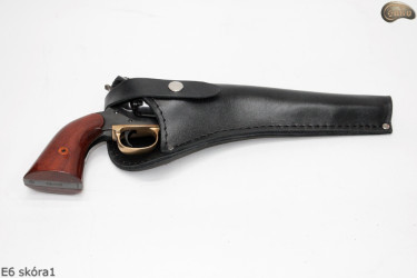 Holster E6 BLACK GLOSSY Revolver Remington Colt Cattleman 44