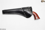 Étui holster E6 BLACK GLOSSY pour revolver Remington Colt Cattleman 44