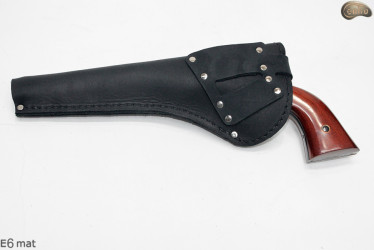 Holster E6 BLACK GLOSSY Revolver Remington Colt Cattleman 44