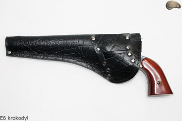 Holster E6 KROKODIL Revolver Remington Colt Cattleman 44