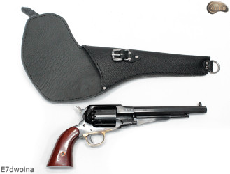 Holster E7 Rinsleder für Revolver COLT Cattleman 7,5„ Remington 8“