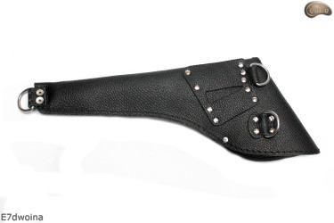 Holster E7 Rinsleder für Revolver COLT Cattleman 7,5„ Remington 8“