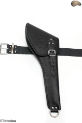 Holster E7 Rinsleder für Revolver COLT Cattleman 7,5„ Remington 8“