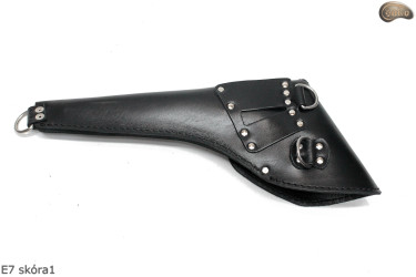Holster E7 BLACK GLOSSY Revolver COLT Cattleman 7,5" Remington 8"