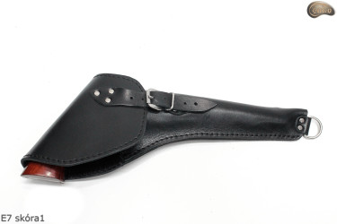 Holster E7 BLACK GLOSSY Revolver COLT Cattleman 7,5" Remington 8"