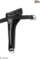 Holster E7 BLACK GLOSSY Revolver COLT Cattleman 7,5" Remington 8"