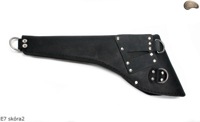 Holster case cover E7 BLACK MAT revolver COLT Cattleman 7,5" Remington 8"